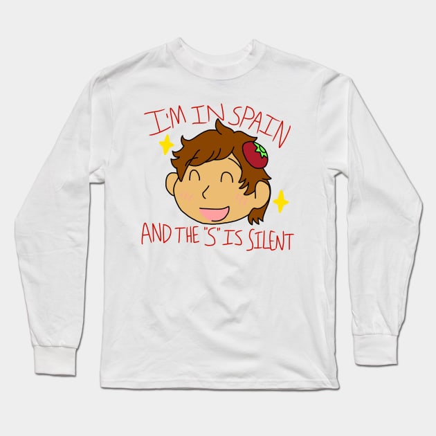 I’m in Spain Long Sleeve T-Shirt by arimoreindeer